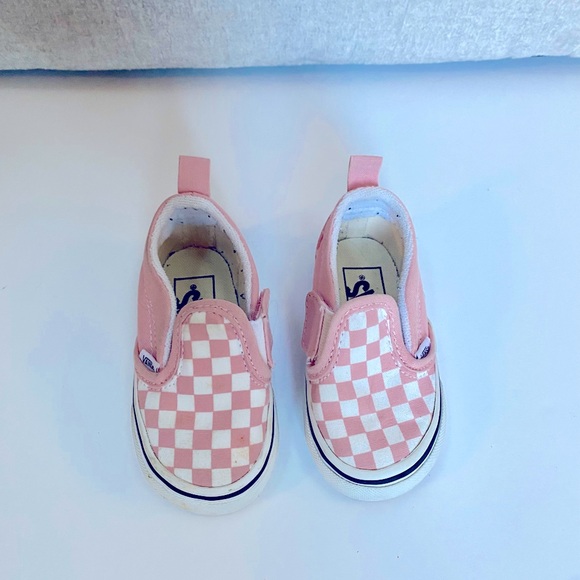 Baby Vans - Size 4.5 - Pink Checkered - Picture 4 of 4